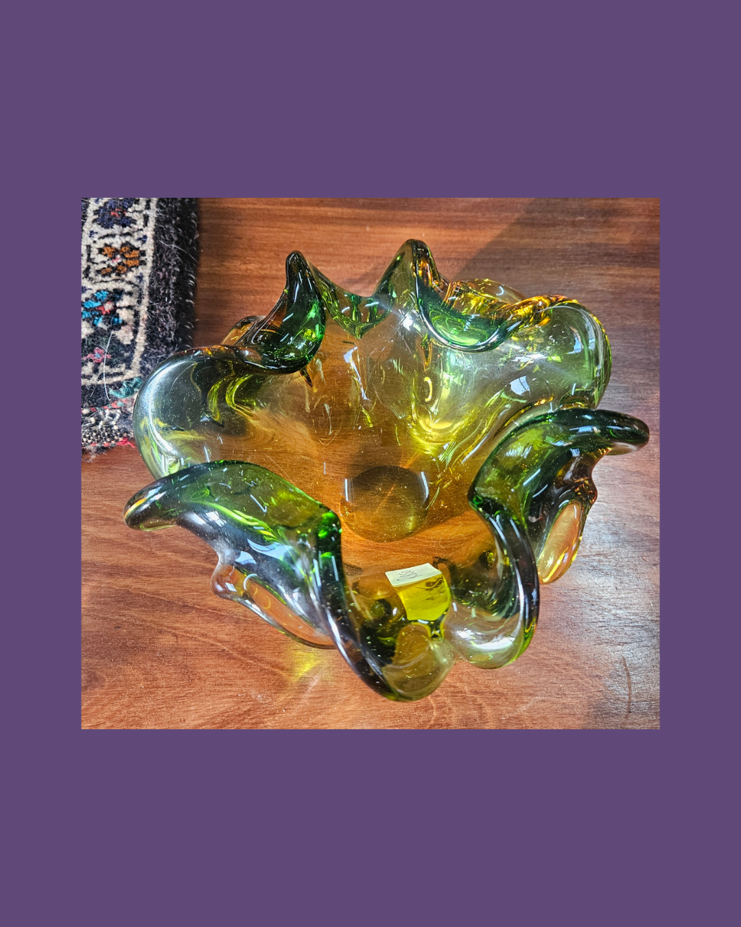 Murano glass bowl