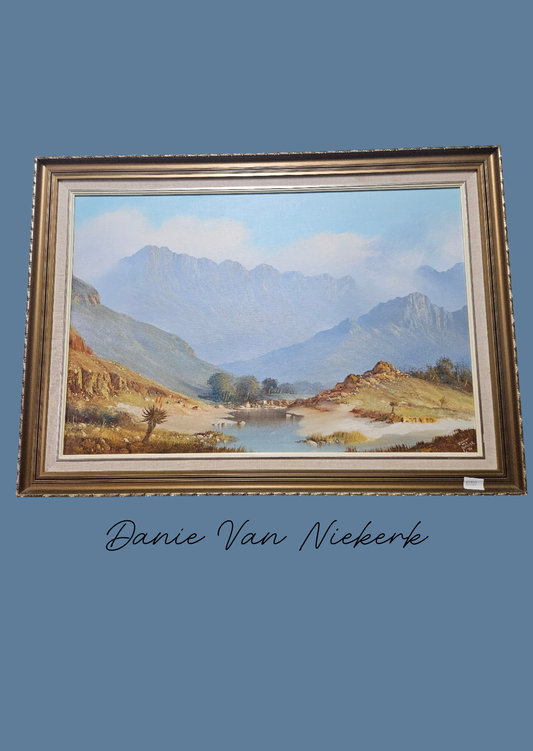 Danie van Niekerk painting