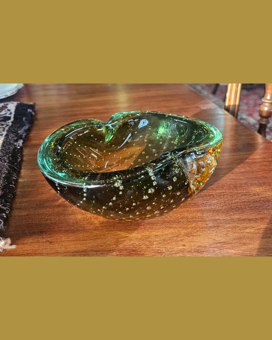 Murano glass ashtray