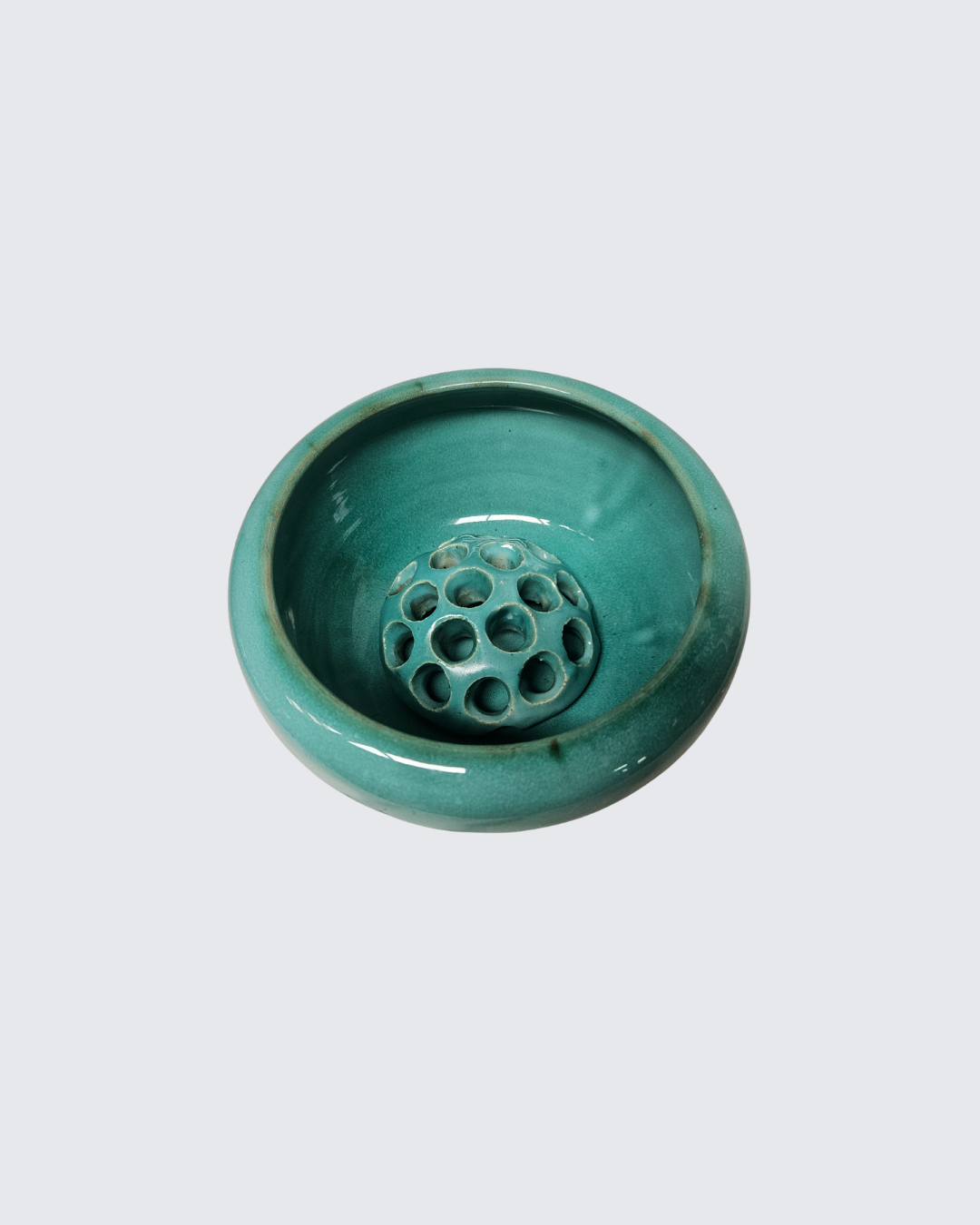 Linn Ware bowl and rose