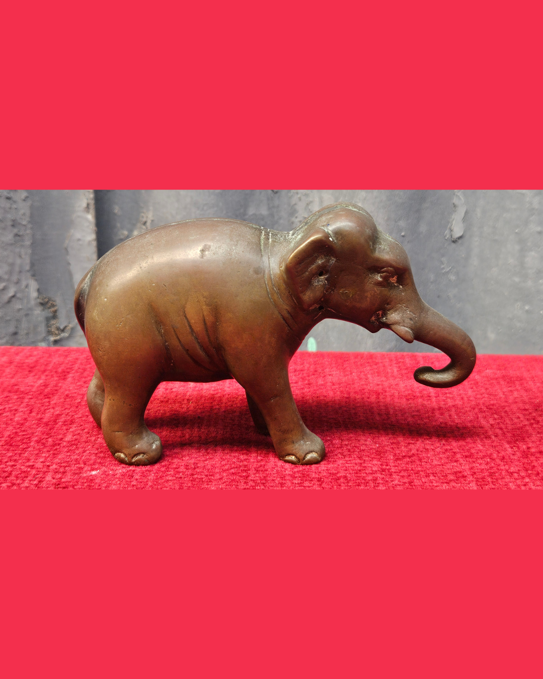Antique Bronze Elephant