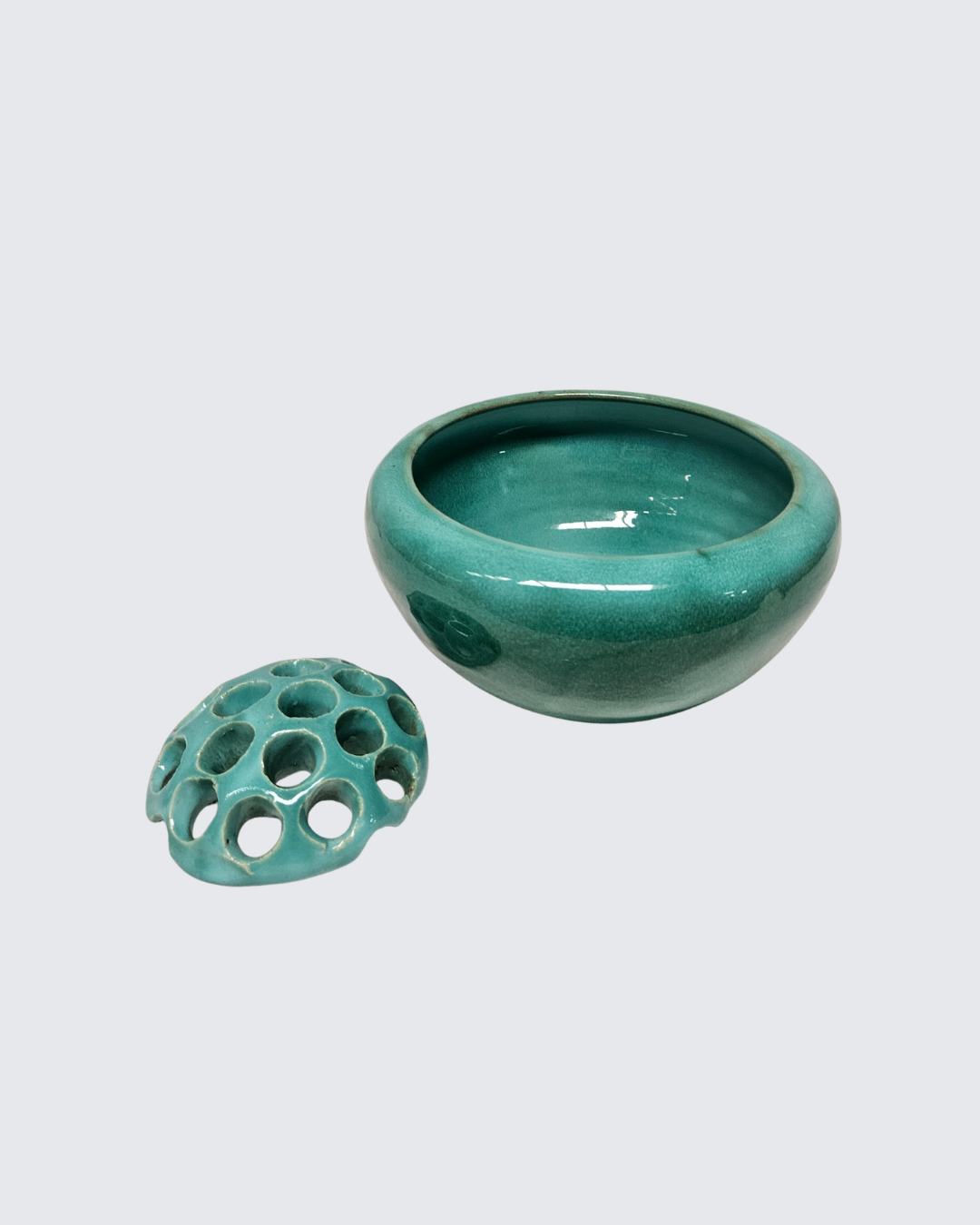 Linn Ware bowl and rose