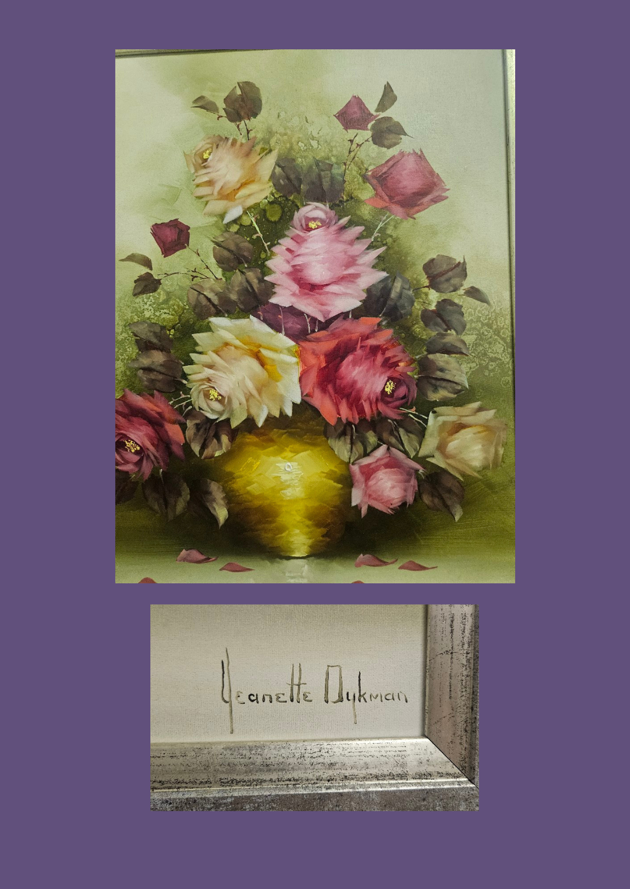 Jeanette Dykman painting