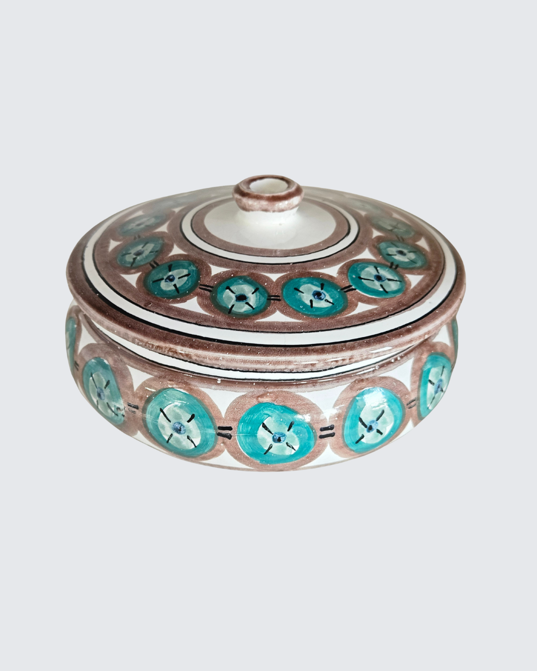Lidded dish by The Old Jar pottery