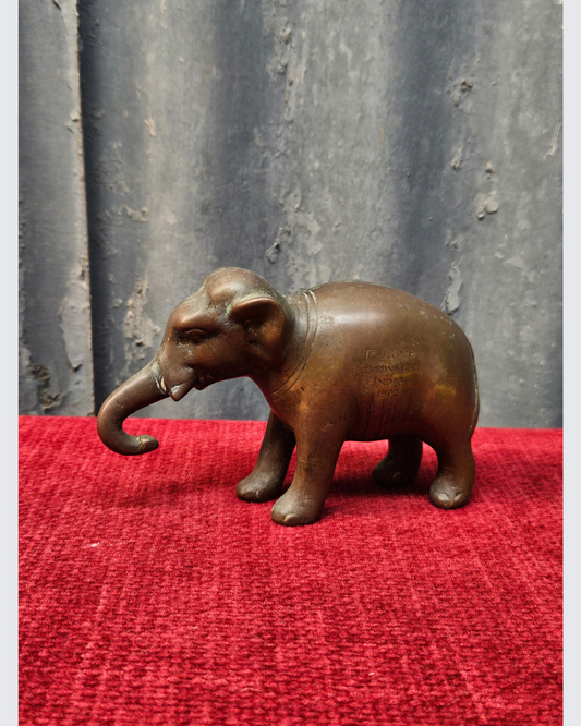 Antique Bronze Elephant