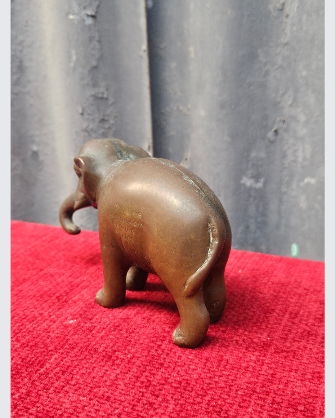 Antique Bronze Elephant