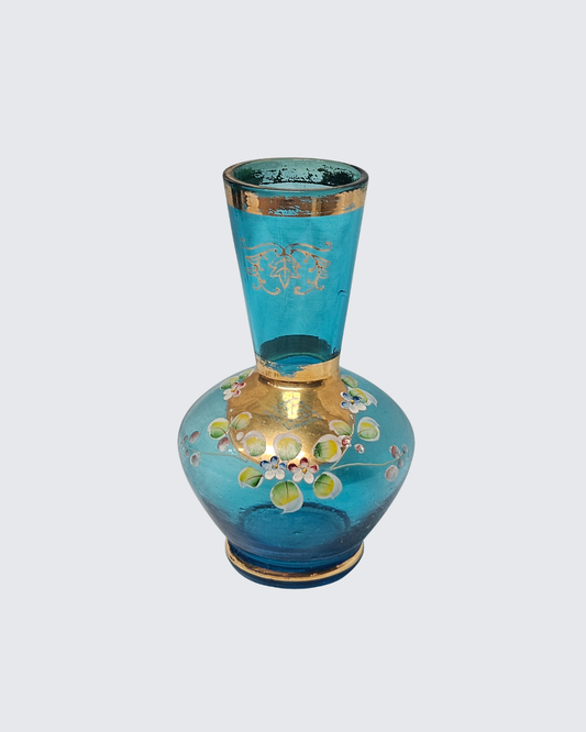 Small Bohemian glass vase