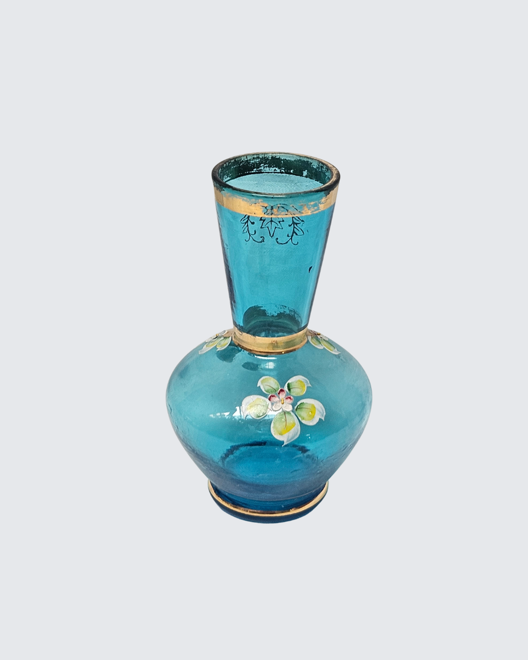 Small Bohemian glass vase
