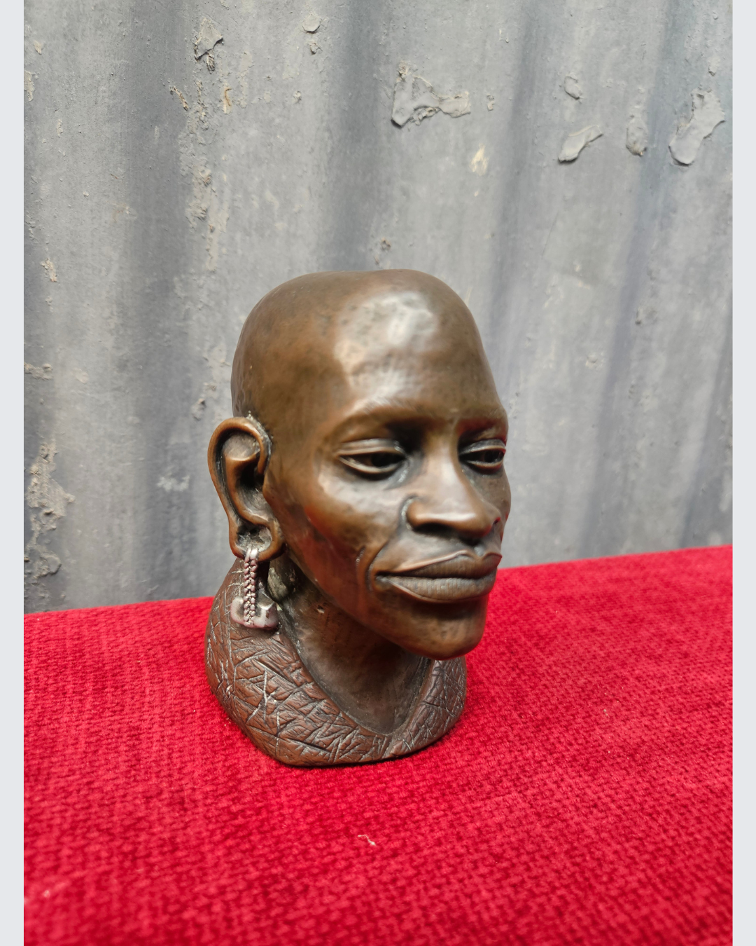 Multi-metal sculpture by Casper Darare