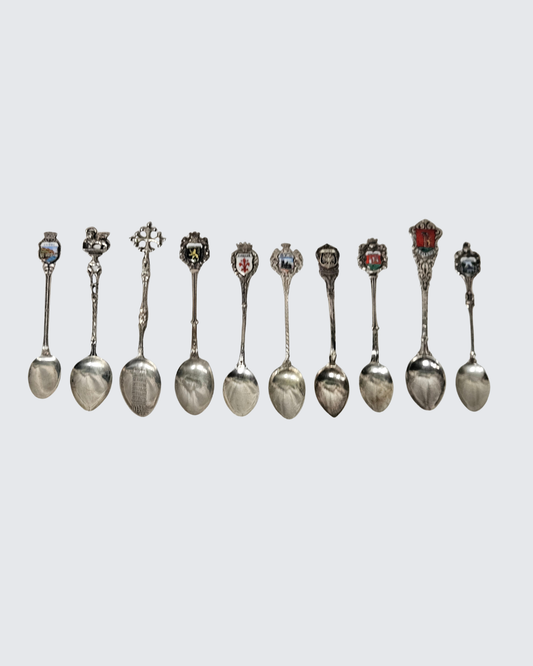 10x souvenir spoons