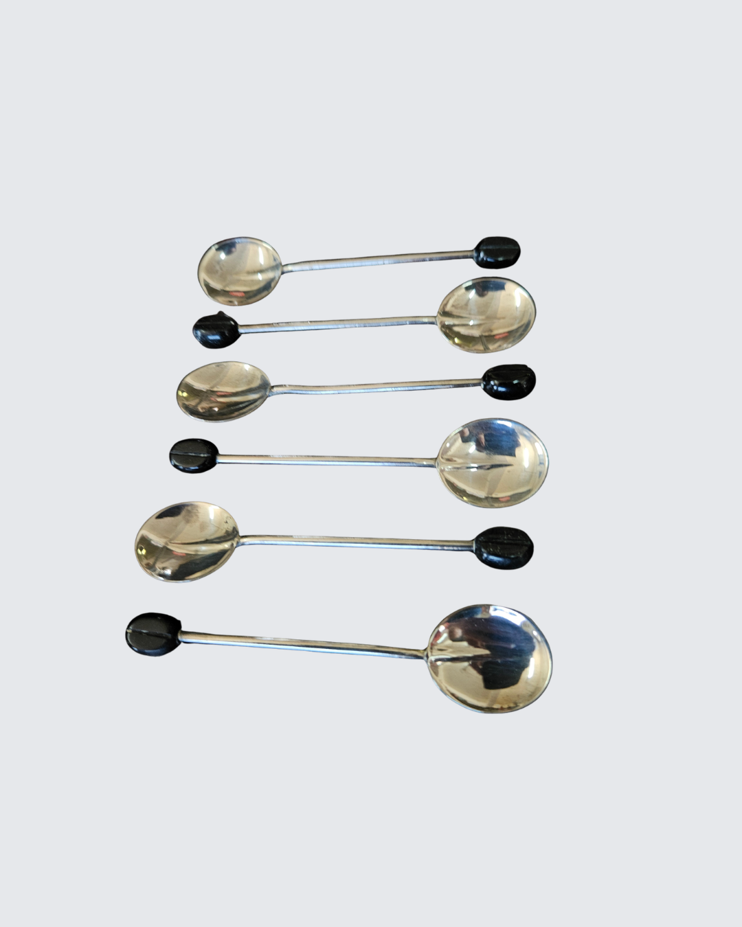 Set of 6 Hallmarked Silver coffee spoons