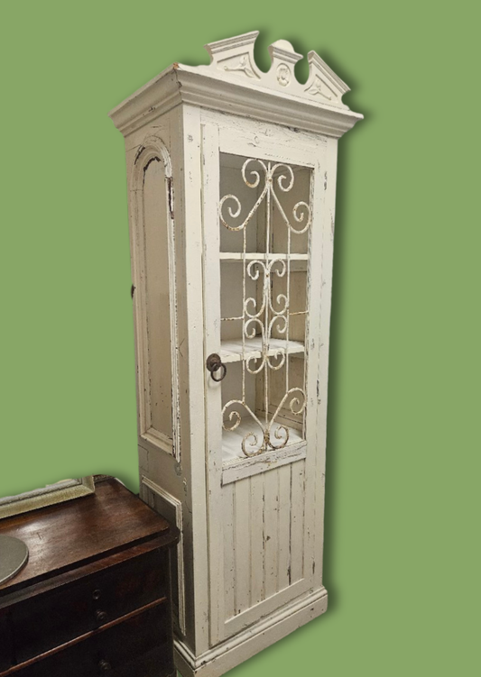 Tall rustic "gin" cupboard