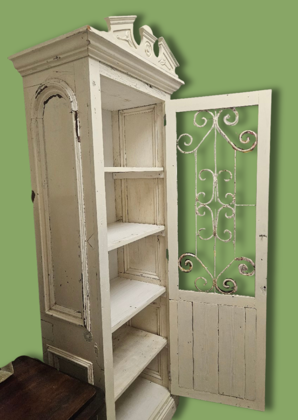 Tall rustic "gin" cupboard