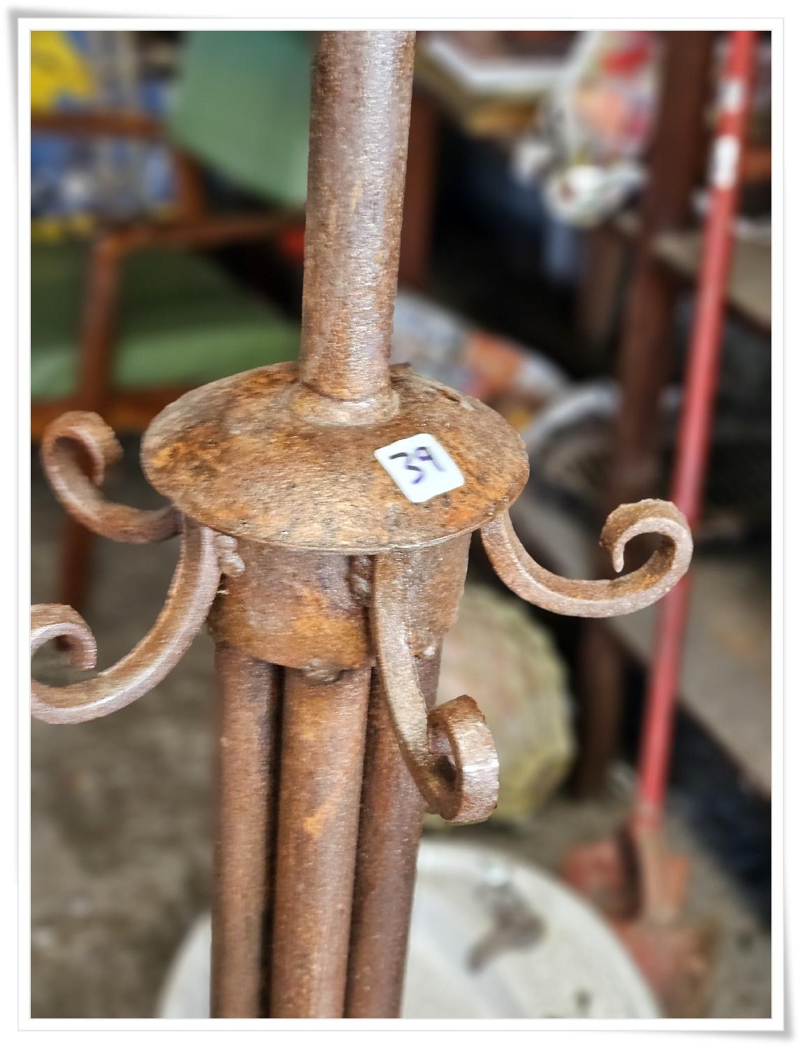 Cast iron hat stand