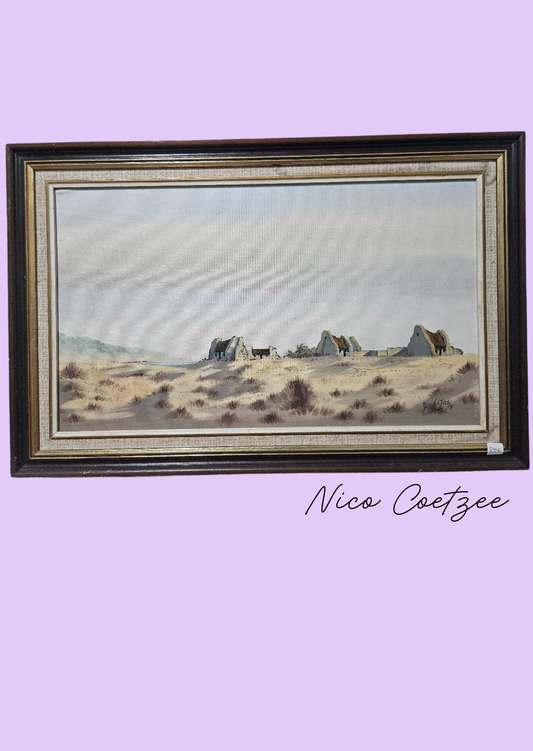 Painting by Nico Coetzee