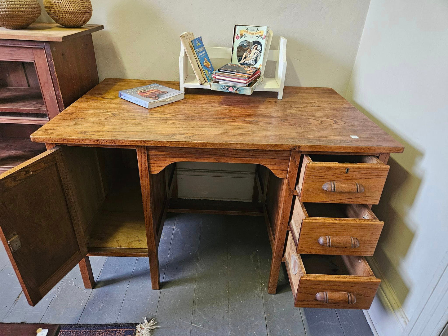 Oak desk