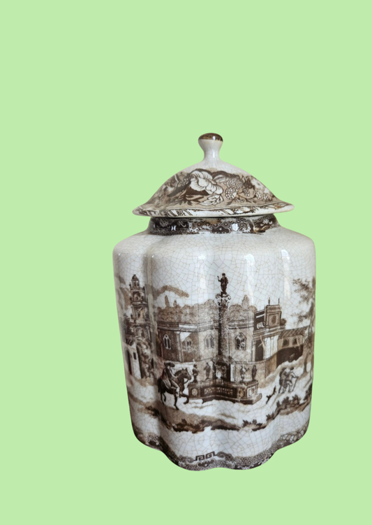 Vintage Victoria ware ironstone ginger jar