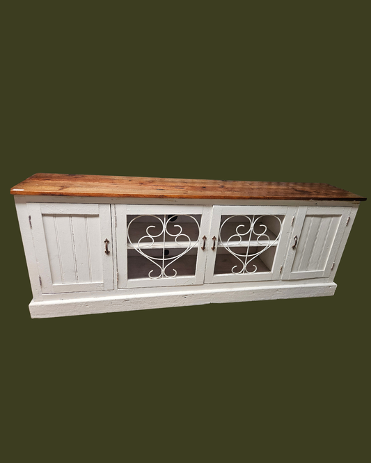 Large rustic TV Unit