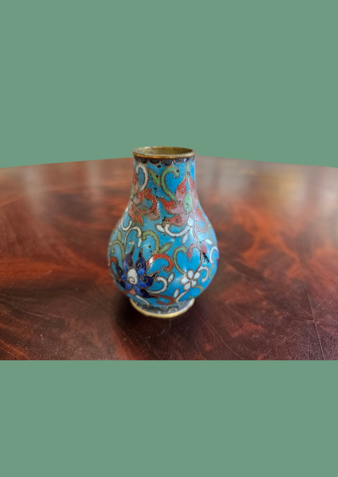 Small Cloisonne vase
