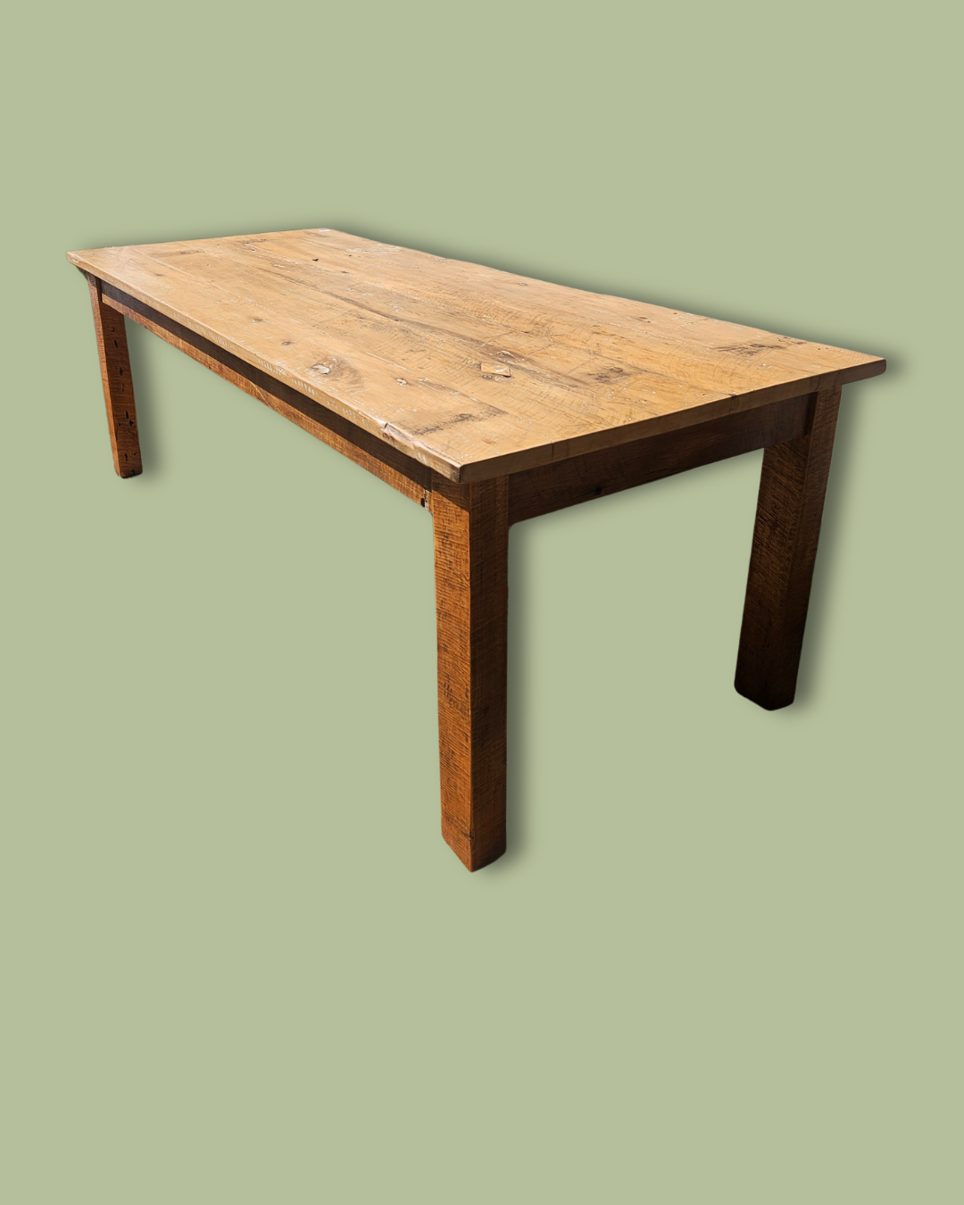 Yellowwood dining table