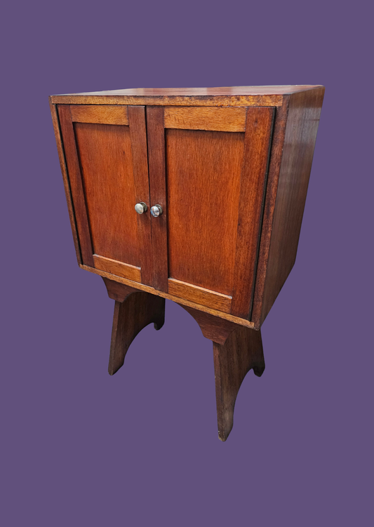 Very cute vintage record cabinet