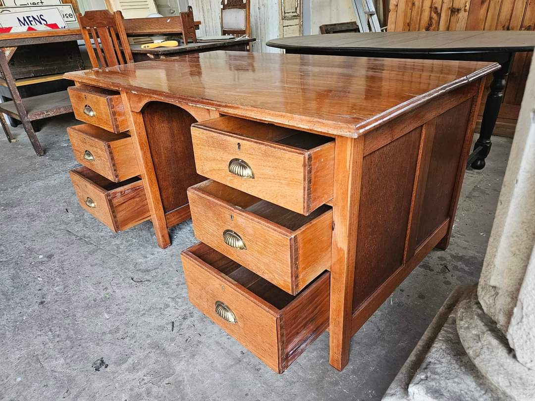 Teak desk