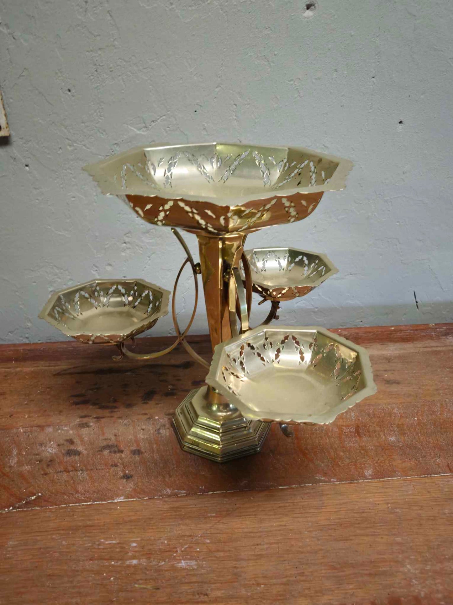 Silver plated Epergne