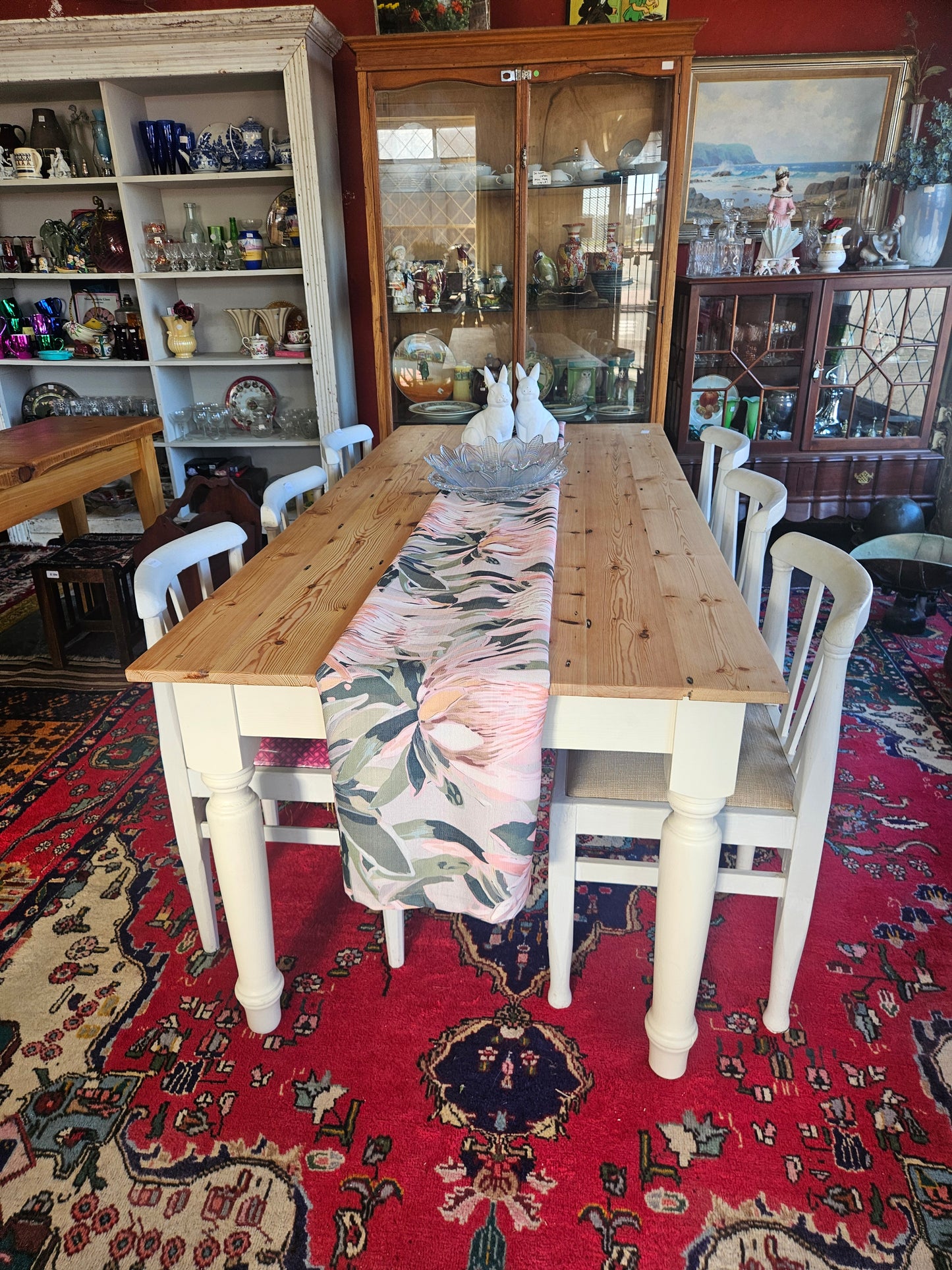 8-seater oregan dining room table