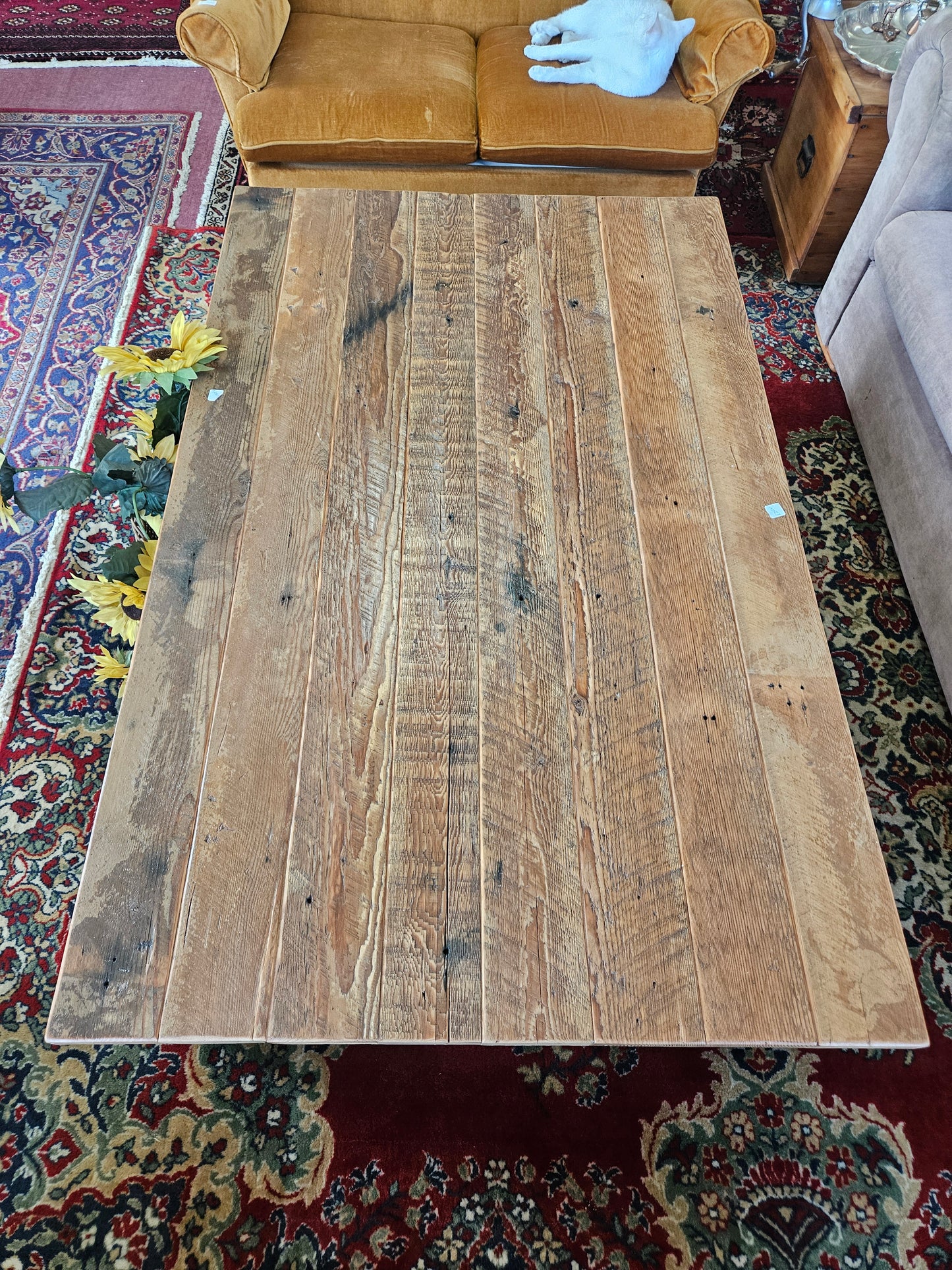 Chunky oregan coffee table
