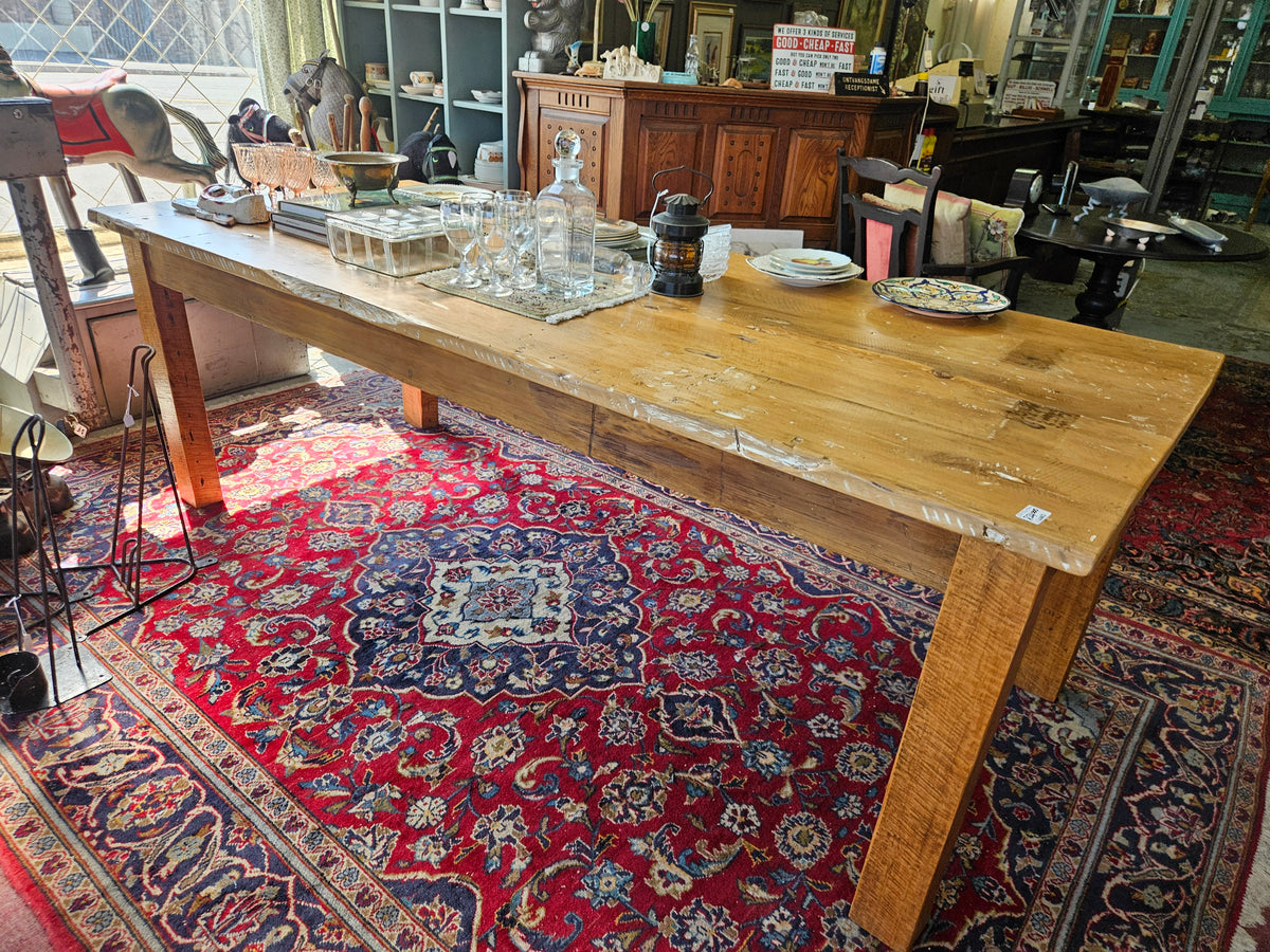 Yellowwood dining table
