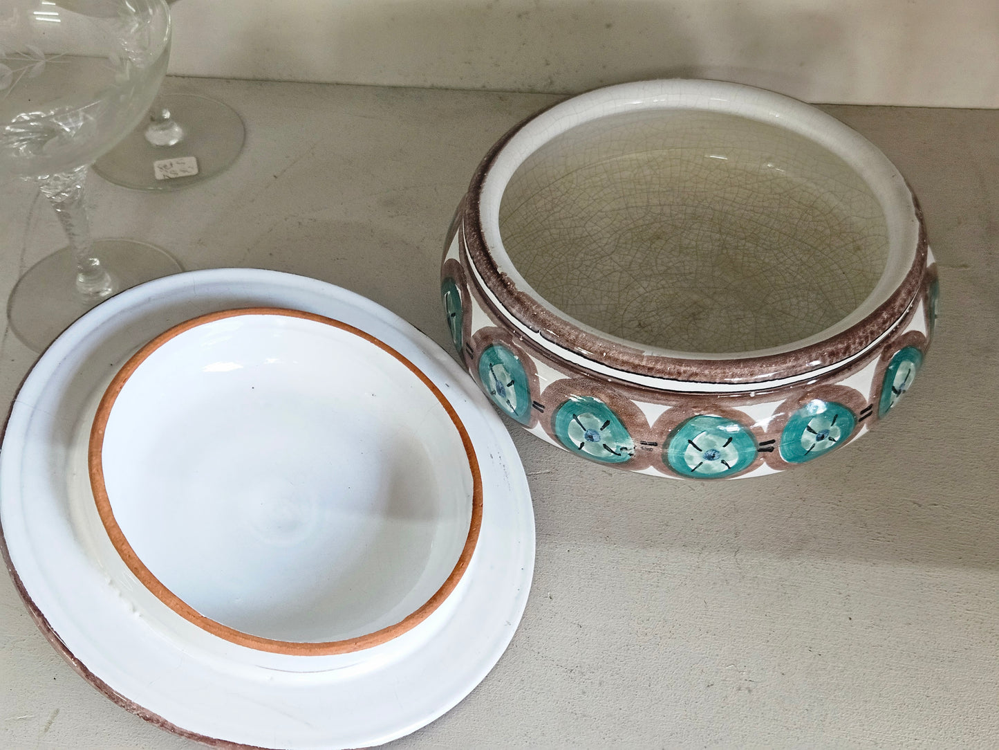 Lidded dish by The Old Jar pottery