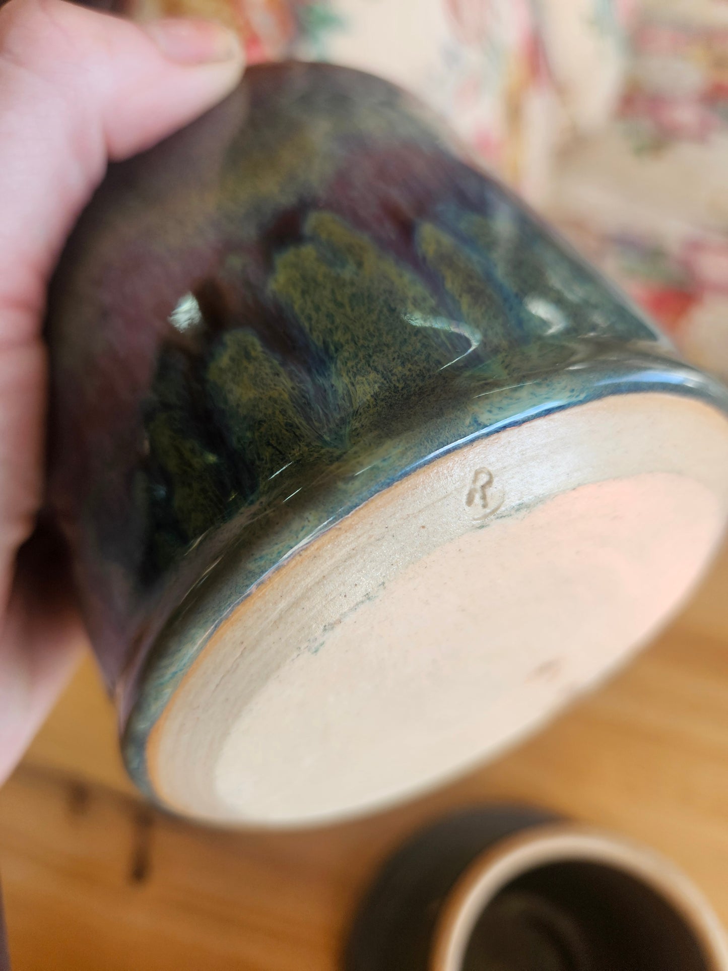 Pottery butter bell