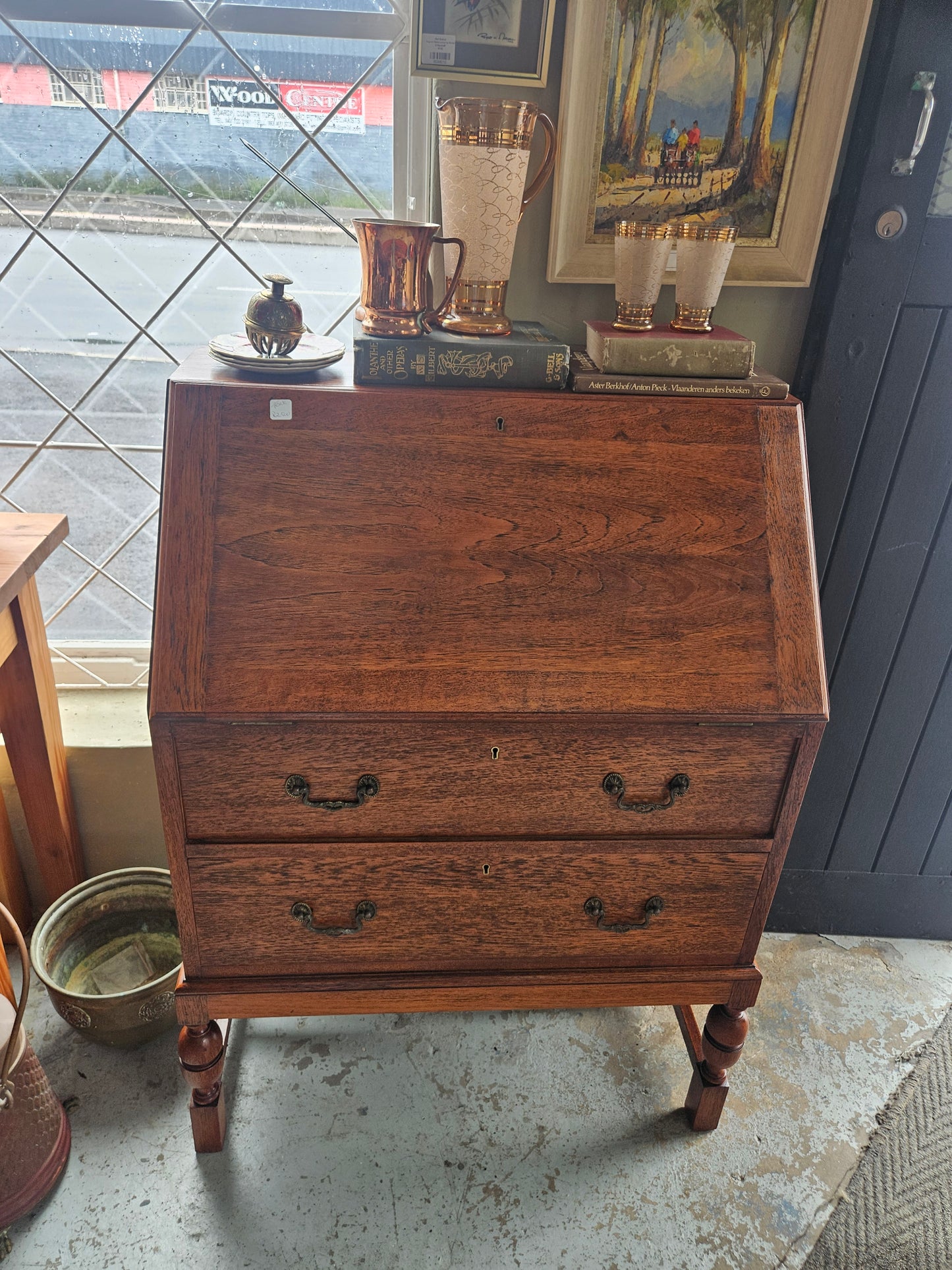 Antique writing bureau