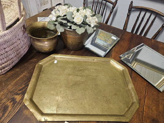 Brass tray
