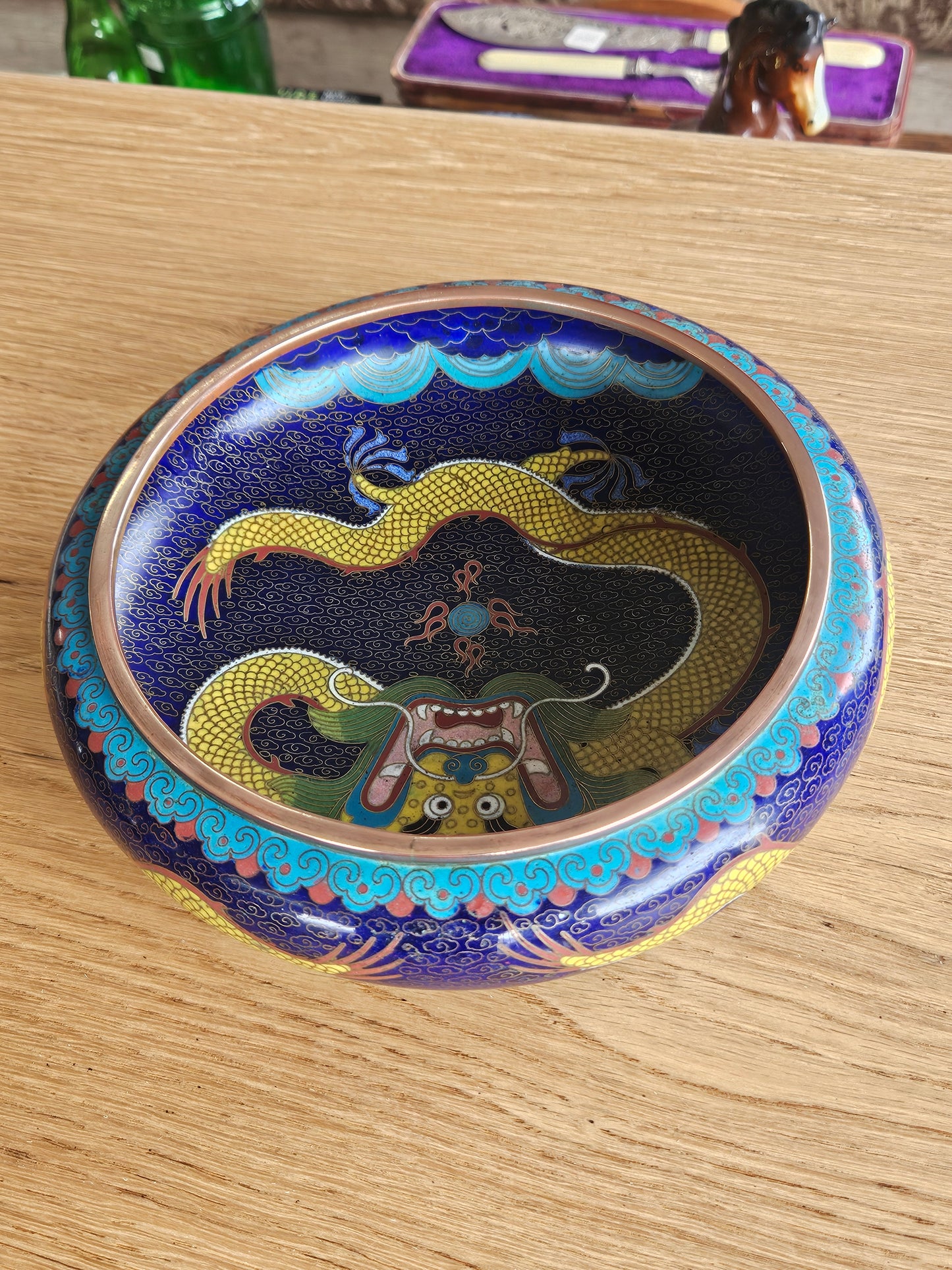 Cloissone bowl