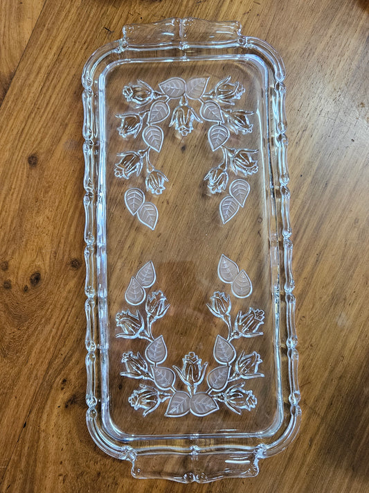 Glass tray