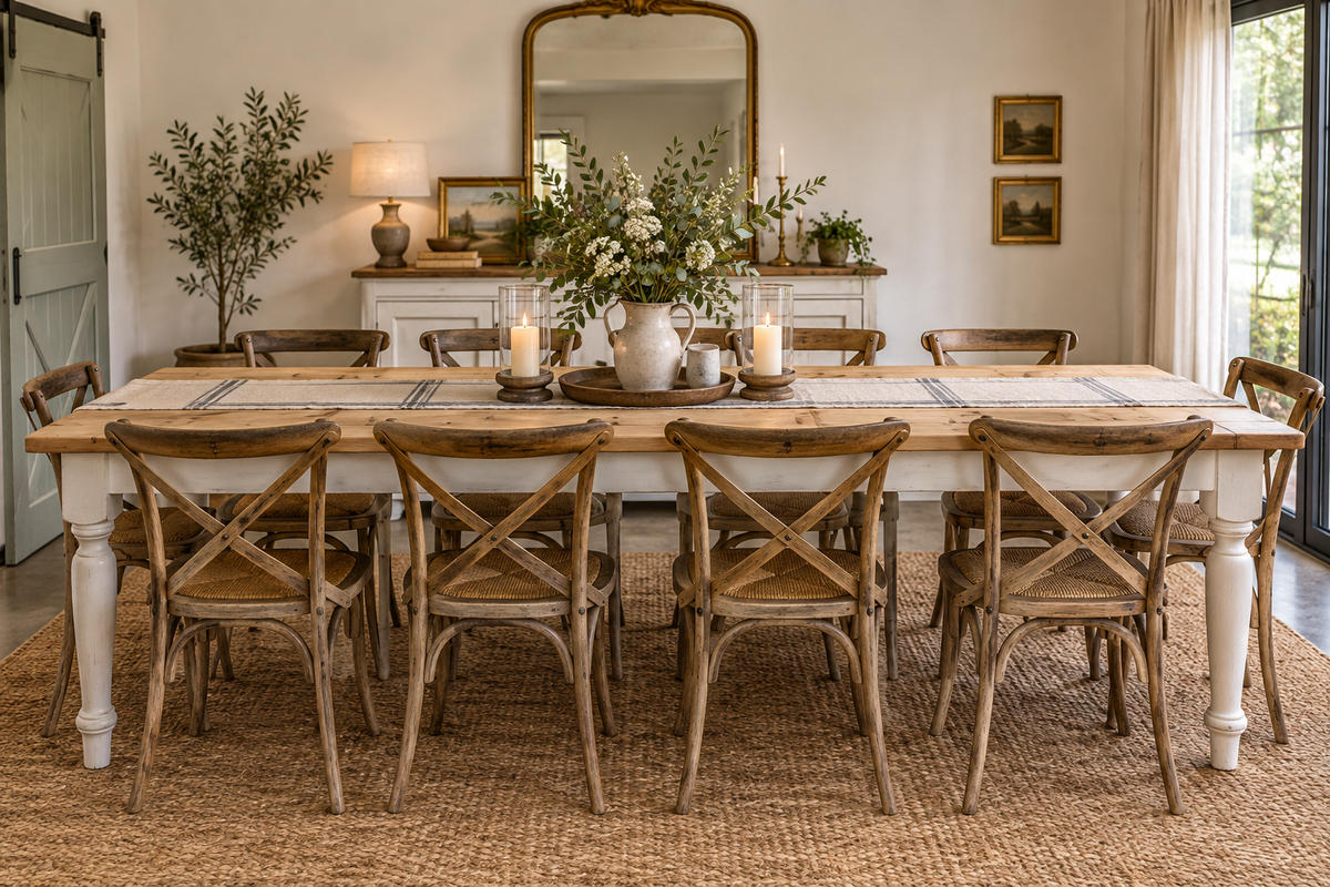 2.4m dining room table