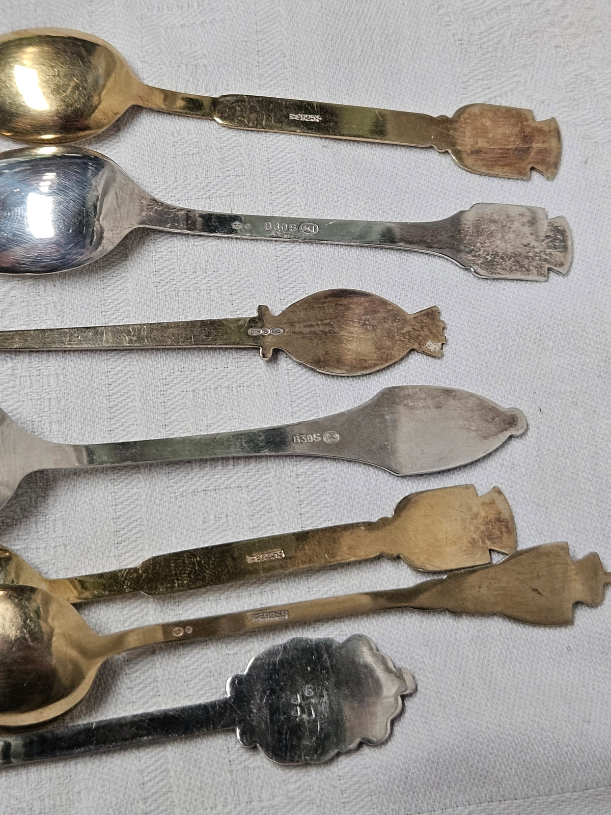 Collection of souvenir spoons