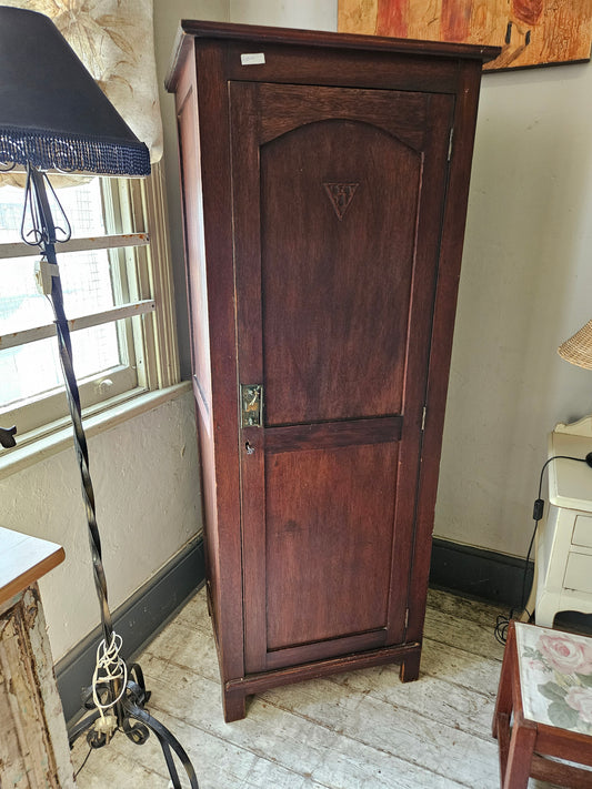 Teak cupboard with shelving