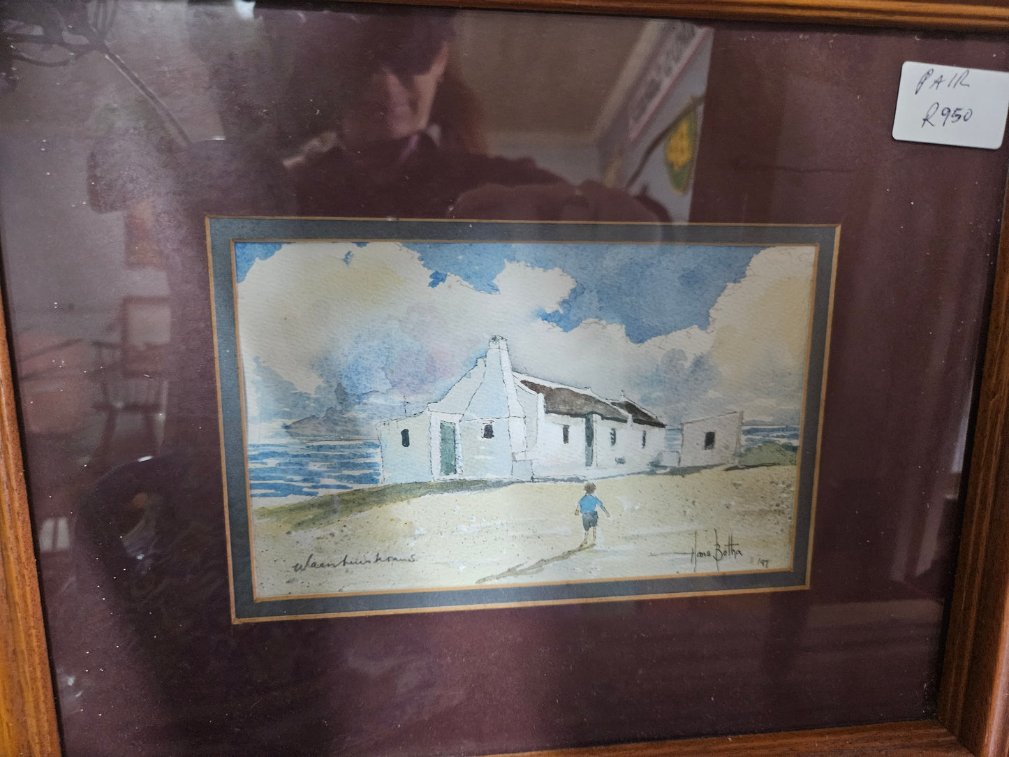 Pair of paintings by Hans Botha
