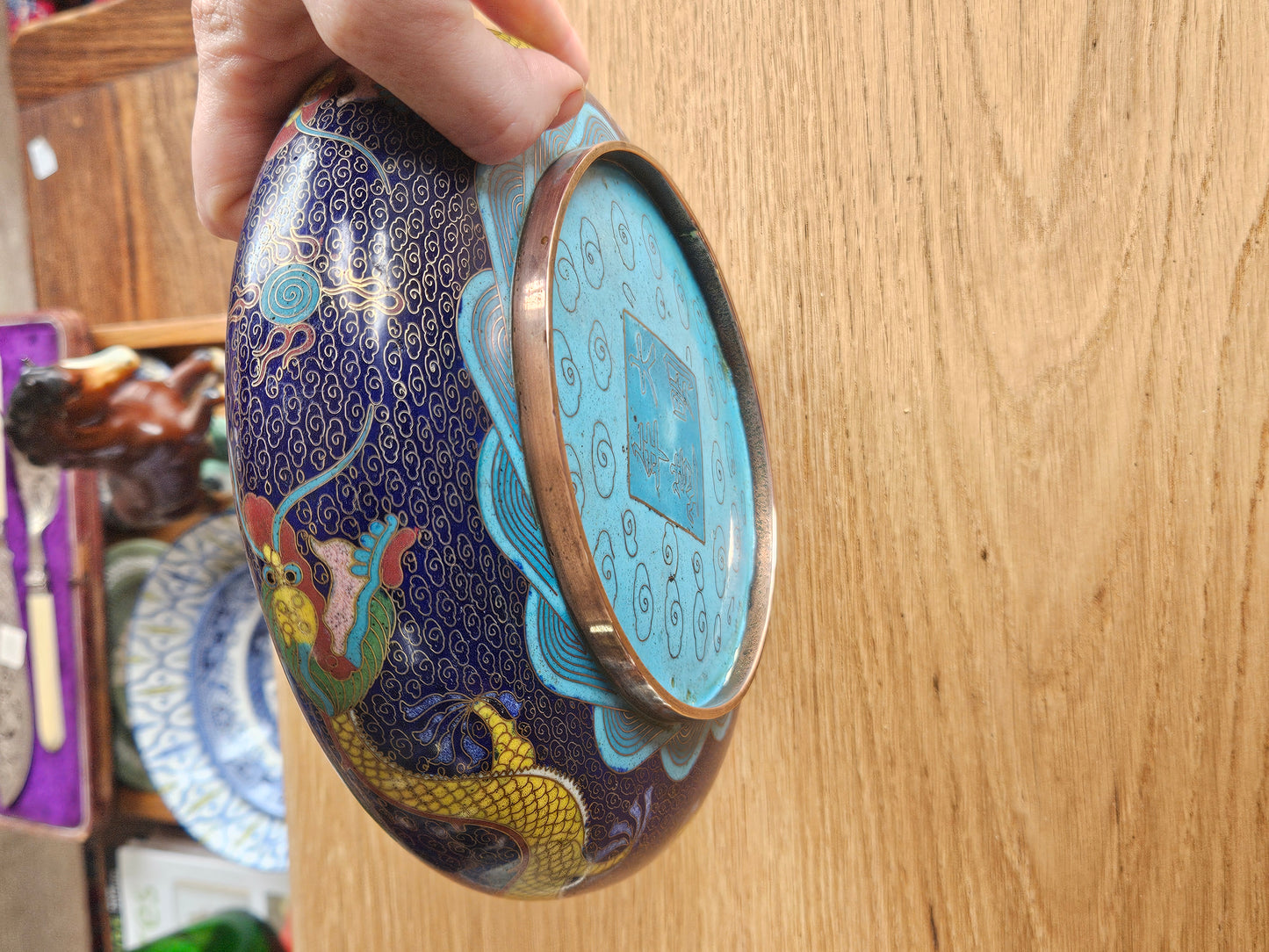 Cloissone bowl