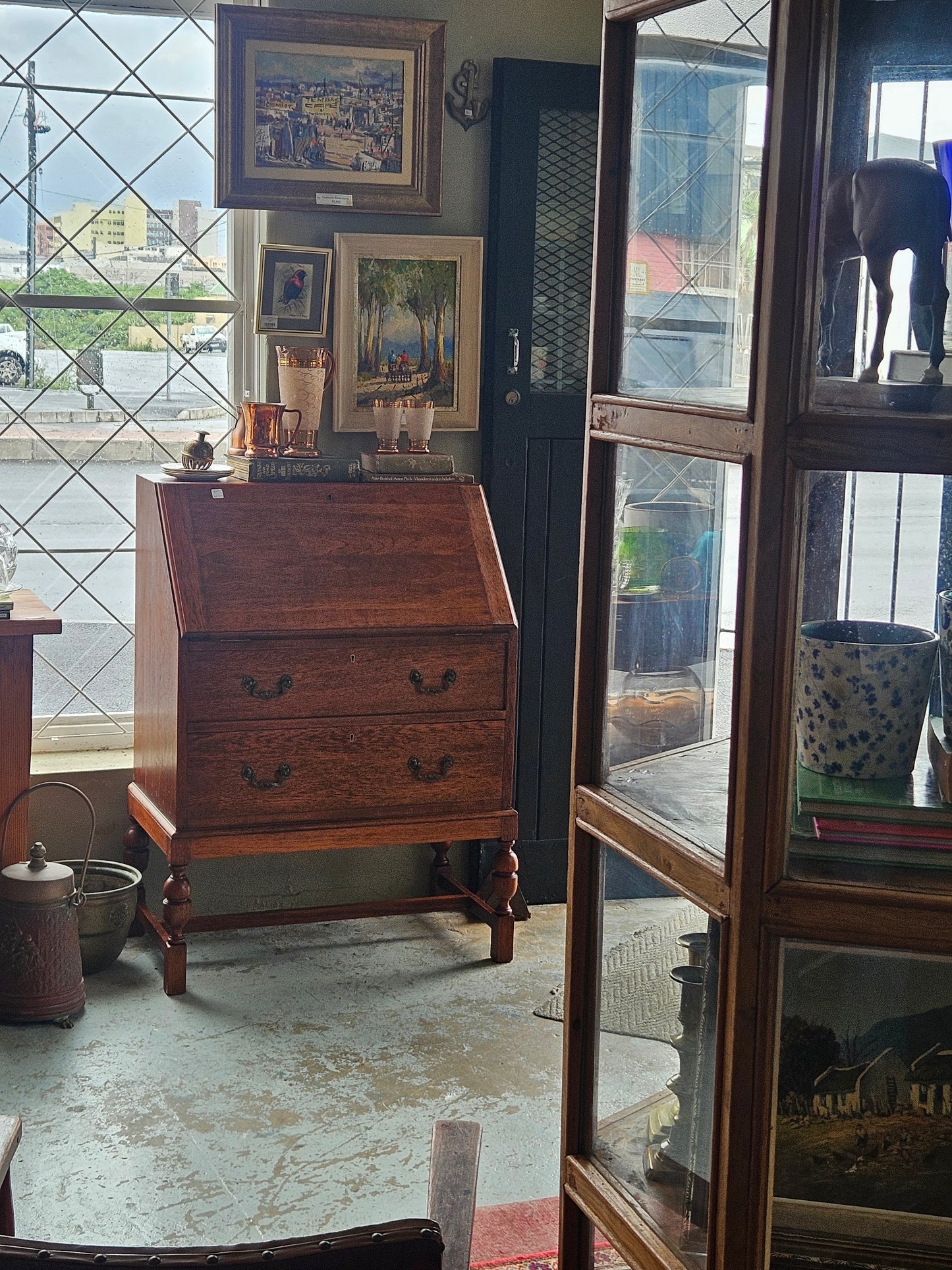 Antique writing bureau