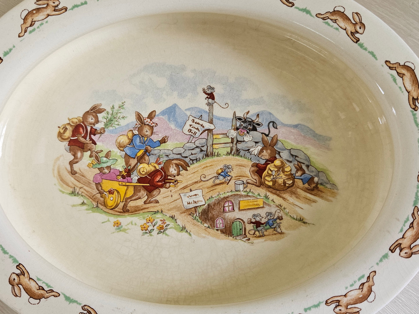 Bunnykins bowl