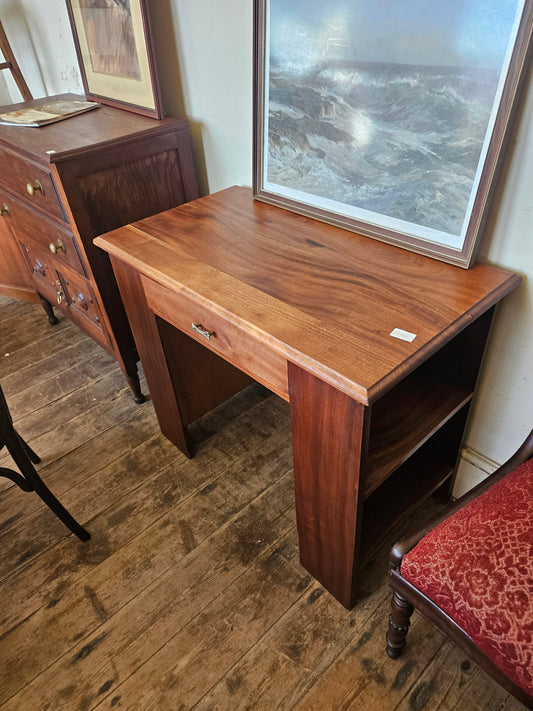 Small desk with shelves