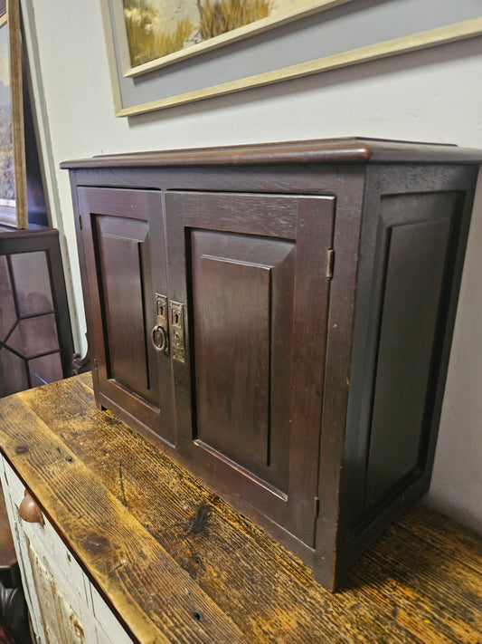 Small antique medicine cabinet