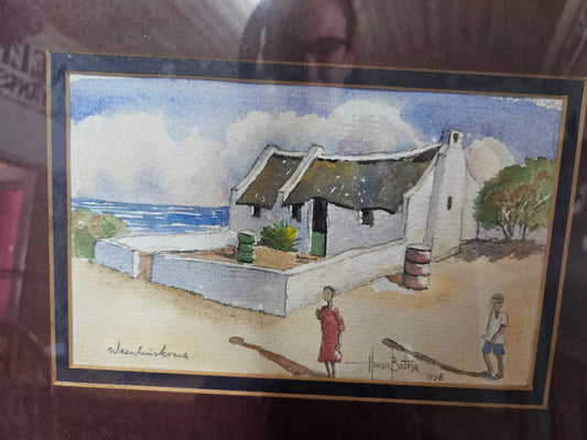 Pair of paintings by Hans Botha