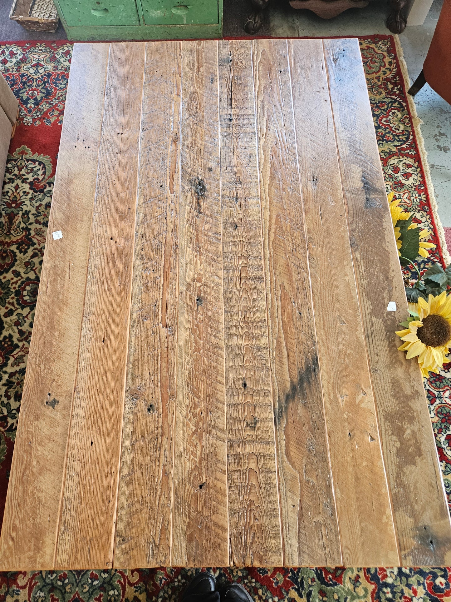 Chunky oregan coffee table