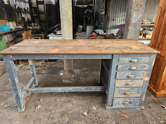 Rustic kitchen counter / workbench