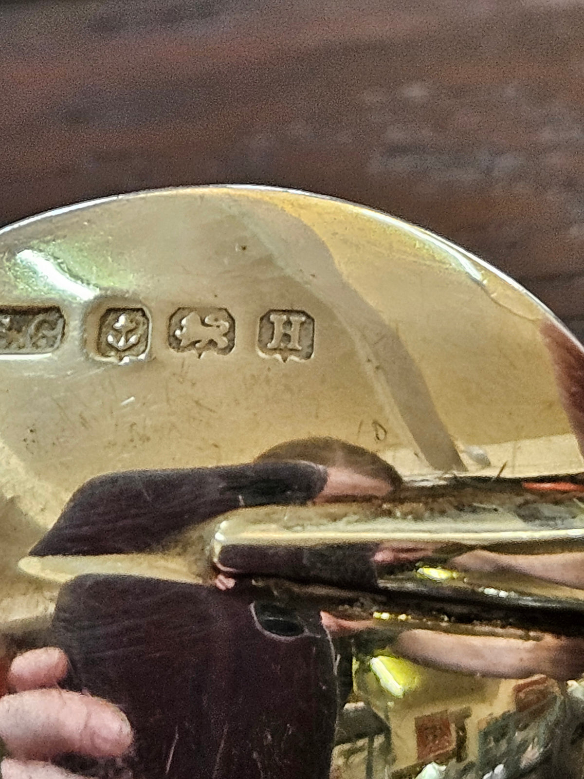 Set of 6 Hallmarked Silver coffee spoons