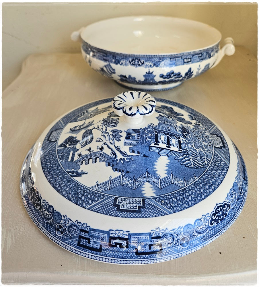 Wedgwood Willow pattern tureen
